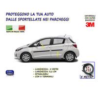 Strisce adesive auto per Yaris gomma salva paraurti tuning esterna modanature