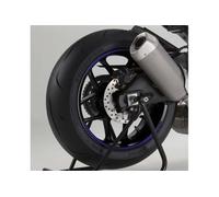 STRISCE ADESIVE BLU PREMIUM PER PNEUMATICI PER MOTO cerchi da 14"a 21"