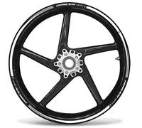 STRISCE ADESIVE compatibili per MOTO YAMAHA TRACER 900 adesivi CERCHI 17' tuning