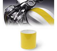 Strisce Adesive Moto Bike Racing Stripe 1 Filo, Giallo, 10 cm x 2 m