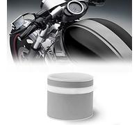 Strisce Adesive Moto Bike Racing Stripe 2 Fili, Argento, 8 cm x 2 m