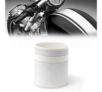 4R Quattroerre.it Strisce Adesive Moto Bike Racing Stripe 2 Fili, Bianco, 12 cm x 2 m