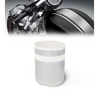 Strisce Adesive Moto Bike Racing Stripe 2 Fili, Cromo, 12 cm x 2 m