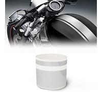 Strisce Adesive Moto Bike Racing Stripe 2 Fili, Cromo, 8 cm x 2 m