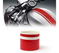 Strisce Adesive Moto Bike Racing Stripe 2 Fili, Rosso, 8 cm x 2 m