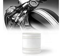Strisce Adesive Moto Bike Racing Stripe 3 Fili, Bianco, 8 cm x 2 m