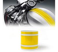 Strisce Adesive Moto Bike Racing Stripe 3 Fili, Giallo, 8 cm x 2 m