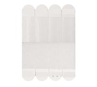 Strisce adesive per appendere quadri 12-120 paia di strisce nastro for cornice senza perforazione montaggio assortito autoadesiva fissa poster gancio da parete fissaggio appendiabiti(96Pairs,46X16mm)