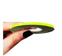 Strisce adesive per auto, giallo fluo, 3 mm x 10 mt