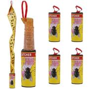 Strisce adesive per catturare mosche, mosche, zanzare e tarme, 4 pezzi: 4:1