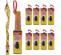Strisce adesive per catturare mosche, mosche, zanzare e tarme, 8 pezzi: 4:1