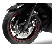 STRISCE ADESIVE per CERCHI compatibili per YAMAHA T MAX scooter TMAX 2008-2020