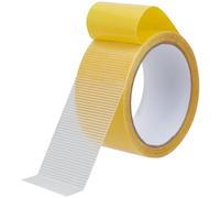Strisce adesive per il fissaggio senza giunture del retro in rete di tappeti ideali per zerbini, tappetini, decorazioni murali poster espositori sospesi e progetti fai-da-te. (2 PEZZI)