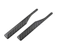 Strisce adesive per specchietto retrovisore, 1 paia Universale Specchio retrovisore Protettore Adesivo, Adesivo Anti-Collisione Specchio Retrovisore, per Auto SUV Pickup Truck, nero