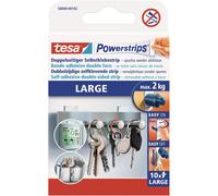 Strisce adesive Powerstrips Large Tesa 10 pz bianco Bianco