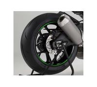 STRISCE ADESIVE VERDE PREMIUM PER PNEUMATICI PER MOTO cerchi da 14"a 21"