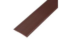 Strisce antiscivolo per scale,Profilo per gradini, striscia autoadesiva, tappetini nastro strisce di protezione antiscivolo in gomma , gradini per interni ed esterni(Brown - W6cm,L 2.4m/94.5in)