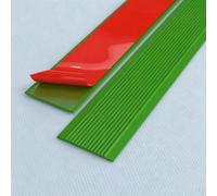 Strisce Antiscivolo Scala PVC, Nastro Autoadesivo Resistente | Tiras PVC Texturizadas de Alta Fricción, Ignífugas y Fáciles de Cortar, Escaleras Interiores y Exteriores(Green,5cm/1.9in)