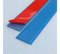 Strisce Antiscivolo Scala PVC, Nastro Autoadesivo Resistente | Tiras PVC Texturizadas de Alta Fricción, Ignífugas y Fáciles de Cortar, Escaleras Interiores y Exteriores(Blue,5cm/1.9in)