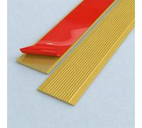 Strisce Antiscivolo Scala PVC, Nastro Autoadesivo Resistente | Tiras PVC Texturizadas de Alta Fricción, Ignífugas y Fáciles de Cortar, Escaleras Interiores y Exteriores(Yellow,5cm/1.9in)