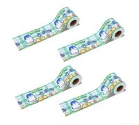 Strisce assorbenti per il controllo della condensa, rotolo da 2,8 m, lavabili e riutilizzabili, si tagliano per adattarsi a superfici in vetro, controsoffitti del lavandino del bagno, confezione da 4