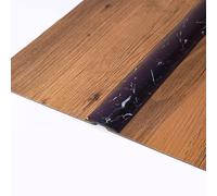 Strisce autoadesive for pavimenti Strisce di transizione PVC Soglie for tappeti Facile da installare for collegare le fughe del pavimento(1,L3m/9.8ft)