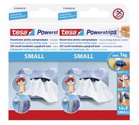 Strisce autoadesive TESA per montaggio a parete, piccole, fino a 1 kg, 14 pezzi