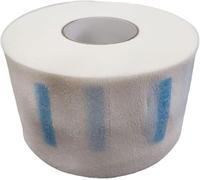 Strisce bianche per taglio di capelli per parrucchiere Fascia elastica per il collo in carta velina per la depilazione Strisce per ceretta per barbiere Taglio dei capelli Styling Forniture per salone