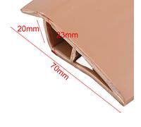 Strisce Bordo Pavimento PVC Impermeabili Lunghezza 1m Gap 20mm Proteggi I Bordi