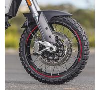STRISCE CERCHI 17-19" compatibili per MOTO DUCATI MULTISTRADA 1200 ENDURO Rosse