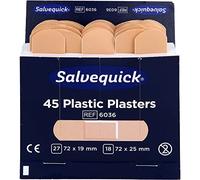 Strisce-cerotto elastico Salvequick, Contenuto : 27 St 7,2 x 1,9 cm 18 St 7 Modello : impermeabile