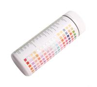 Strisce d'acqua da 40,6 cm per analisi dell'acqua potabile, kit di test per piscine e spa, qualità dell'acqua dell'acquario, rilevatore di contaminanti per pozzi (100 pezzi)