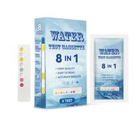 Strisce d'acqua multifunzionali adatte per la valutazione efficiente dell'acqua della piscina domestica Controllo completo Tester dell'acido cianurico