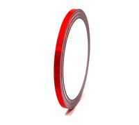 Strisce decorative autoadesive per fai da te, 10 m, per mobili, auto, moto, modellismo, fai da te (ologramma rosso, 5 mm di larghezza)