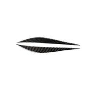 Strisce Decorative in Fibra di Carbonio, Accessori per Auto, fari Anteriori, sopracciglio, palpebre, Adesivi per Serie 3 F30 F35, Styling Auto