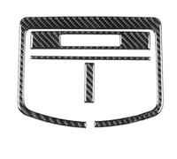Strisce Decorative Interni Auto Per Mazda CX9 2016-2023 Posteriore Bocchette Aria Condizionata Pannello Rivestimento Copertura Adesivi Decorativi(Nero)