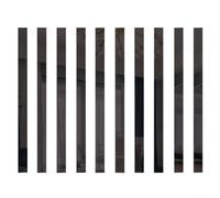 Strisce decorative per la casa fai da te, 10 pezzi, facili da installare | Opzione di colore oro, dimensioni 5 x 20 cm, per stile a mosaico, elegante accento domestico, adatto per sala da pranzo