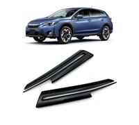 Strisce decorative per paraurti centrale per Subaru Crosstrek XV 2021-2023, set da 2 pezzi, modanatura decorativa protettiva in ABS nero