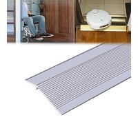 Strisce Decorative, Striscia per Pavimento Spessa 2 mm, Rampe per sedie a rotelle Nere, Bianche e Dorate, rifinitura Adatta per superfici di Oltre 1,6 Pollici