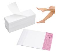 Strisce Depilatorie Strisce per Ceretta 200 Pezzi Strisce Ceretta per Cera Calda e Pasta di Zucchero Strisce di Cera di Carta Non Tessuto per Ceretta per Gambe, Braccia, Ascelle e Zona Bikini
