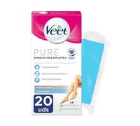 Strisce Depilatorie Corpo Veet Pelle sensibile 20 Unità
