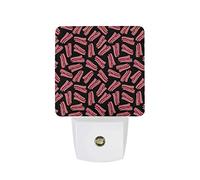 Strisce di bacon LED luci notturne collegabili alla parete con sensore dal tramonto all'alba per bagno, corridoio, cucina