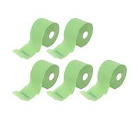 Strisce di Carta Barbiere Usa e Getta Elastica, Fascia Parrucchiere Autoadesiva, Fasce per il Collo del Salone di Carta in Fibra, 5 Rotoli, per Barbiere e Saloni Bellezza