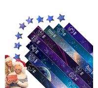 Strisce di carta Lucky Star,Carta artigianale | Simpatiche decorazioni di stelle pieghevoli, artigianato artistico fai da te stella colorata, regali per e forniture per l'istruzione scolastica