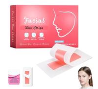 Strisce di cera per il viso per donne, strisce di cera per sopracciglia - Kit di ceretta per viso e corpo da usare a casa, brasiliana con 4 salviettine lenitive all'olio,1pc