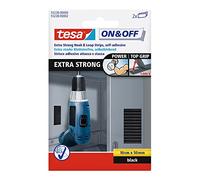 Strisce di chiusura extra forti da 10 cm x 50 mm, ideali per fissare indumenti e accessori. Sono disponibili in nero e in scatole da 2 paia. Perfetto per progetti di cucito e artigianato.