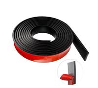 Strisce di gomma in Neoprene 25mm(B) x1,5mm (D) x300cm(L), Rotolo di Gomma Adesiva, per Guarnizioni fai da te, Copertura, Protezione Rivestimenti Pavimenti, Isolanti, Antivibranti, Antiscivolo