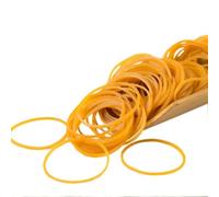 Strisce di gomma, kit di nastri di gomma grezzi Elastici in gomma elastici da 50 pezzi, elastici di fissaggio for forniture di cancelleria for ufficio, elastici in gomma robusti estensibili(5CM)