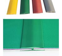 Strisce di Gomma per la soglia della Porta, Ideali per Il Passaggio tra Moquette e Pavimenti in Vinile; coperture Flessibili e Antiscivolo per Le Fessure, Adatte a Case, uffici e scuole; col