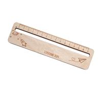 Strisce di lettura - Righelli in legno di piccole dimensioni paragrafo | Strisce di lettura guidate | Righelli da lettura in legno | Strumenti di lettura per bambini, studenti, insegnanti, guida